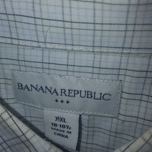 XXL Banana Republic Button Down Collared Shirt